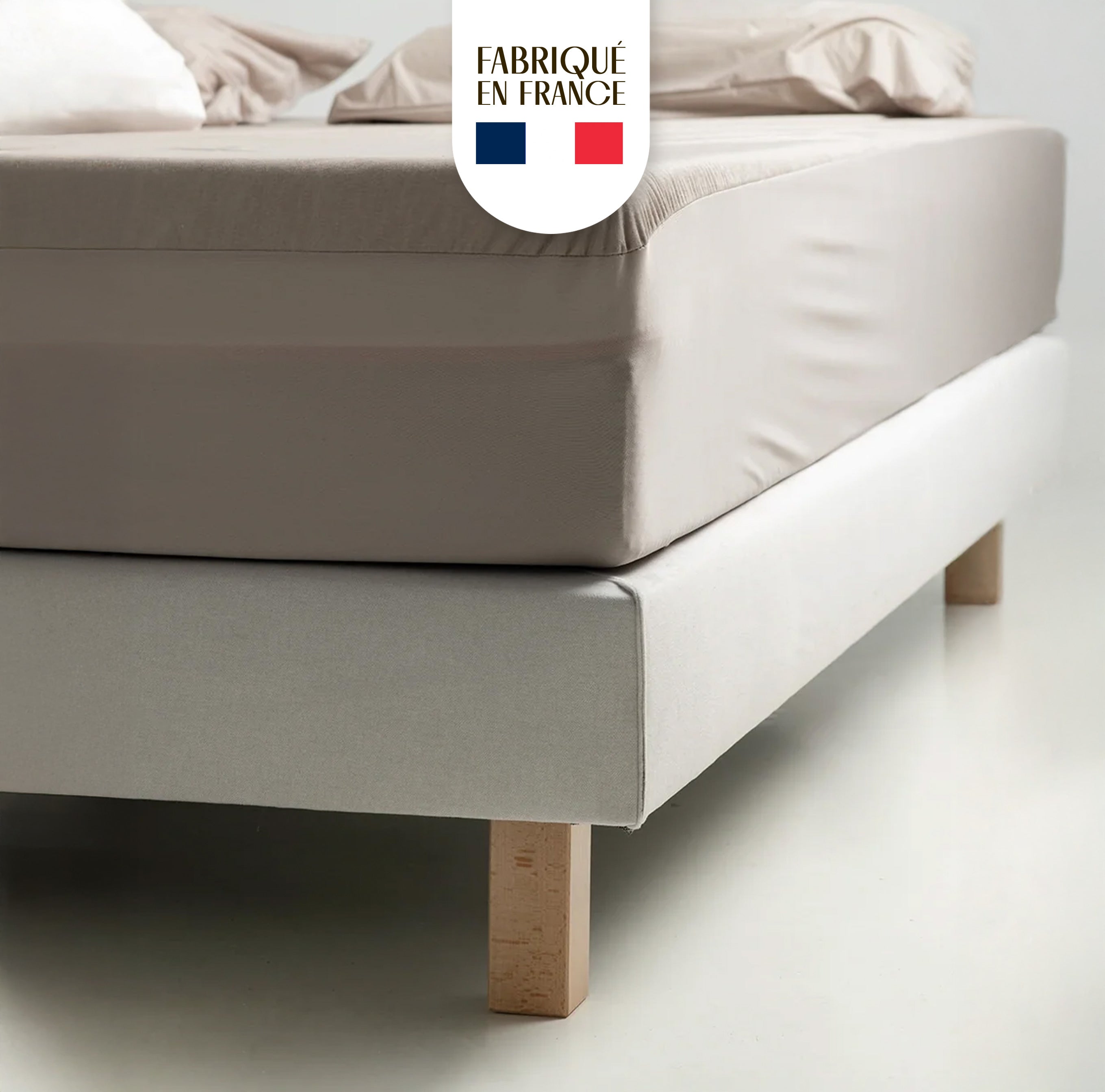 Jeu de pieds de lit carré 5,5cm